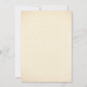 Rustic Country Grange Rehearer Dîner Invitations (Dos)