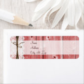 Rustic Country Grange Wood Lace Twine Étiquettes d (En situation)