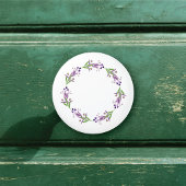 Rustic Country Greenery Wreath Keramische Knop