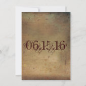 Rustic Country Mason Jar Mariage Invitations (Dos)