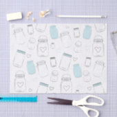 Rustic Country Mason Jars Party Tissuepapier (Craft)