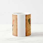 Rustic Country Rooster Koffiemok (Center)