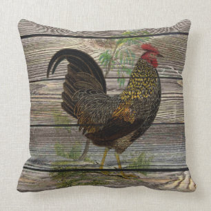 Rustic Country Rooster Kussen