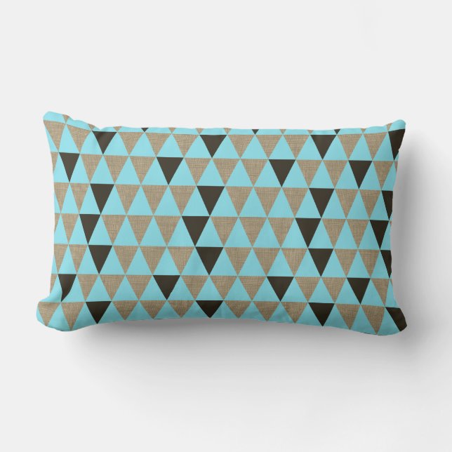 Rustic Country Southwest met Monogram Kussen (Voorkant)