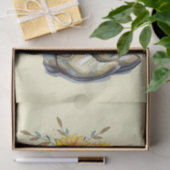 Rustic Cowboy Boots met zonnebloemen Tissuepapier (Geschenk)