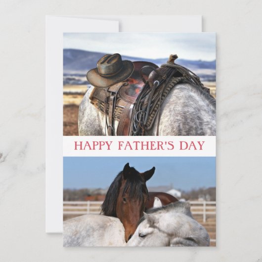 Rustic Cowboy Fathers Day (Voorkant)