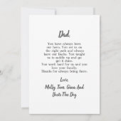 Rustic Cowboy Fathers Day (Achterkant)