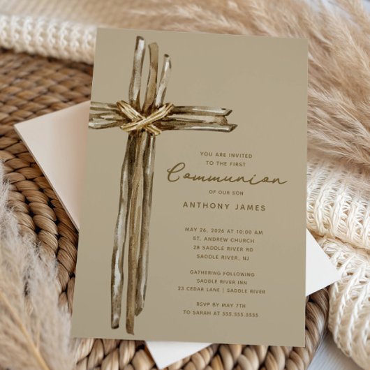 Rustic Cross Communie Kaart