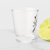 Rustic Crossed Arrows ID615 Shot Glas (Links)