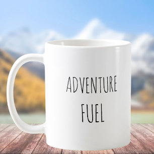 Rustic Cute Adventure Funny mème Citation café Mug