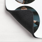 Rustic Daddy Shark Fathers Day Muismat (Hoek)