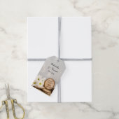 Rustic Daisy Bossen Weddenschap Cadeaulabel (Met Touw)