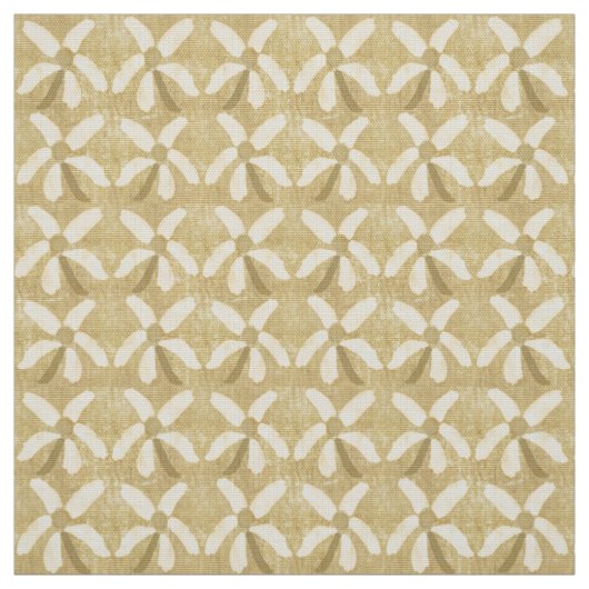 Rustic Daisy Fabric Stof (Swatch)