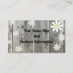 Rustic Daisy Visitekaartje