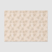 Rustic Dandelion Flower  Pattern Tissuepapier (Voorkant)