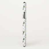 Rustic Dark Green Cactus Desert Pattern Case-Mate iPhone Case (Achterkant / rechts)