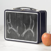 Rustic Deer Animal Head op het karton (In situ)