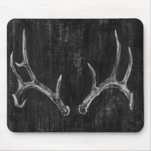Rustic Deer Animal Head op het karton Muismat
