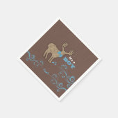 Rustic Deer Baby shower Servet (Hoek)