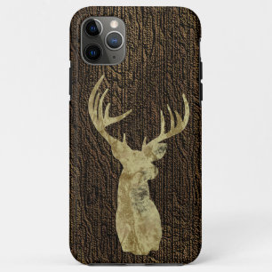 Rustic Deer Buck iPhone 11 Pro Max Hoesje