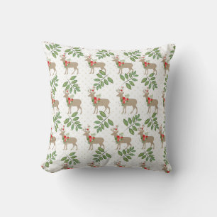 Rustic Deer-kerstKussens Kussen