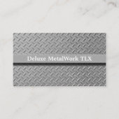 Rustic Diamond Bord Tradesman QR Code Sjabloon Visitekaartje (Voorkant)