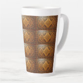 Rustic Diamond Latte Mok (Rechterhoek)