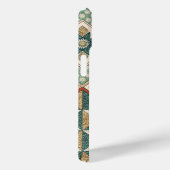 Rustic Diamond Patchwork Pattern - Geometrisch Case-Mate iPhone Case (Achterkant / Rechts)