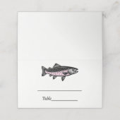 Rustic DIY Kleuren Forel Vis (Buitenkant ongevouwen)