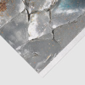 Rustic Dragon Scale Mirror Decoupage Papier (Detail)