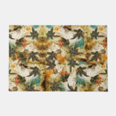 Rustic Dragonfly Flit Deurmat (Voorkant)