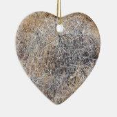 Rustic Dry Tumbleweed Keramisch Ornament (Rechts)