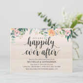 Rustic Dusk Dîner de répétition Mariage Invitation (Debout devant)