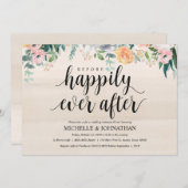 Rustic Dusk Dîner de répétition Mariage Invitation (Devant / Derrière)