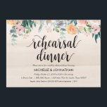 Rustic Dusk Mariage Rehearer Invitations<br><div class="desc">Rustic Dusk Mariage Rehearsal Dinner Invitation card,  avec RSVP (Invitation response) détails.</div>