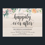 Rustic Dusk Post Mariage Brunch Invitation Card<br><div class="desc">Rustic Dusk Post Mariage Brunch Invitation Card</div>