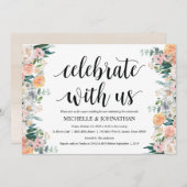 Rustic Dusk Post Wedding Brunch Invitation Kaart (Voorkant / Achterkant)