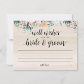 Rustic Dusk Wedding wenst Kaart (Voorkant)