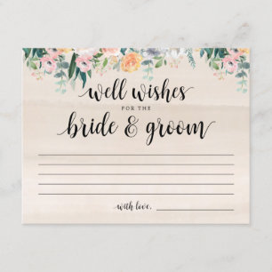 Rustic Dusk Wedding wenst Kaart