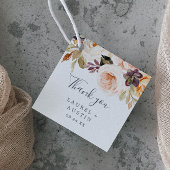 Rustic Earth Florals Dank je Bedankjes Labels