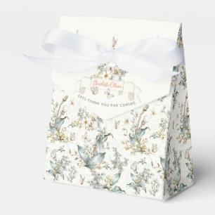 Rustic Een of andere Bunny is een Floral Girl Cott Bedankdoosjes