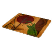 Rustic Elegance Geometric Autumn Abstract Snijplank (Hoek)