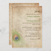 Rustic Elegance | Weddenschappen Kaart (Voorkant / Achterkant)