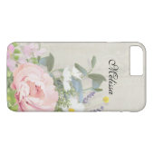 Rustic Elegant Floral Case-Mate iPhone Case (Achterkant (Horizontaal))