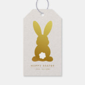 Rustic Elegant Pasen gepersonaliseerd Cadeaulabel (Achterkant)