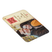 Rustic Elegant Photo Save the Date Magneet (Rechterzijde)