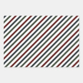 Rustic Elegant Snowy Winter | Kerstfeestdag Inpakpapier Vel (Voorkant)