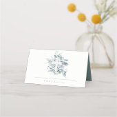 Rustic Eucalyptus Fern Foliage Cross Christening (Achterkant)