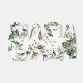 Rustic Eucalyptus Leaves  Greenery Wedding Bedankdoosjes (Uitgevouwen)