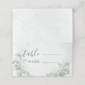 Rustic Eucalyptus Sage Green Wedding (Buitenkant ongevouwen)